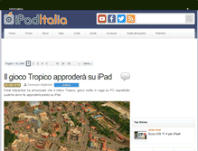 Tablet Screenshot of ipaditalia.com